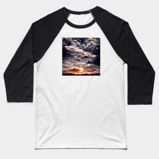 Poetic Sunset Baseball T-Shirt